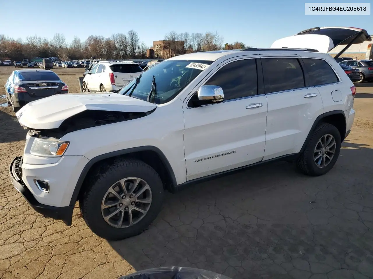 1C4RJFBG4EC205618 2014 Jeep Grand Cherokee Limited