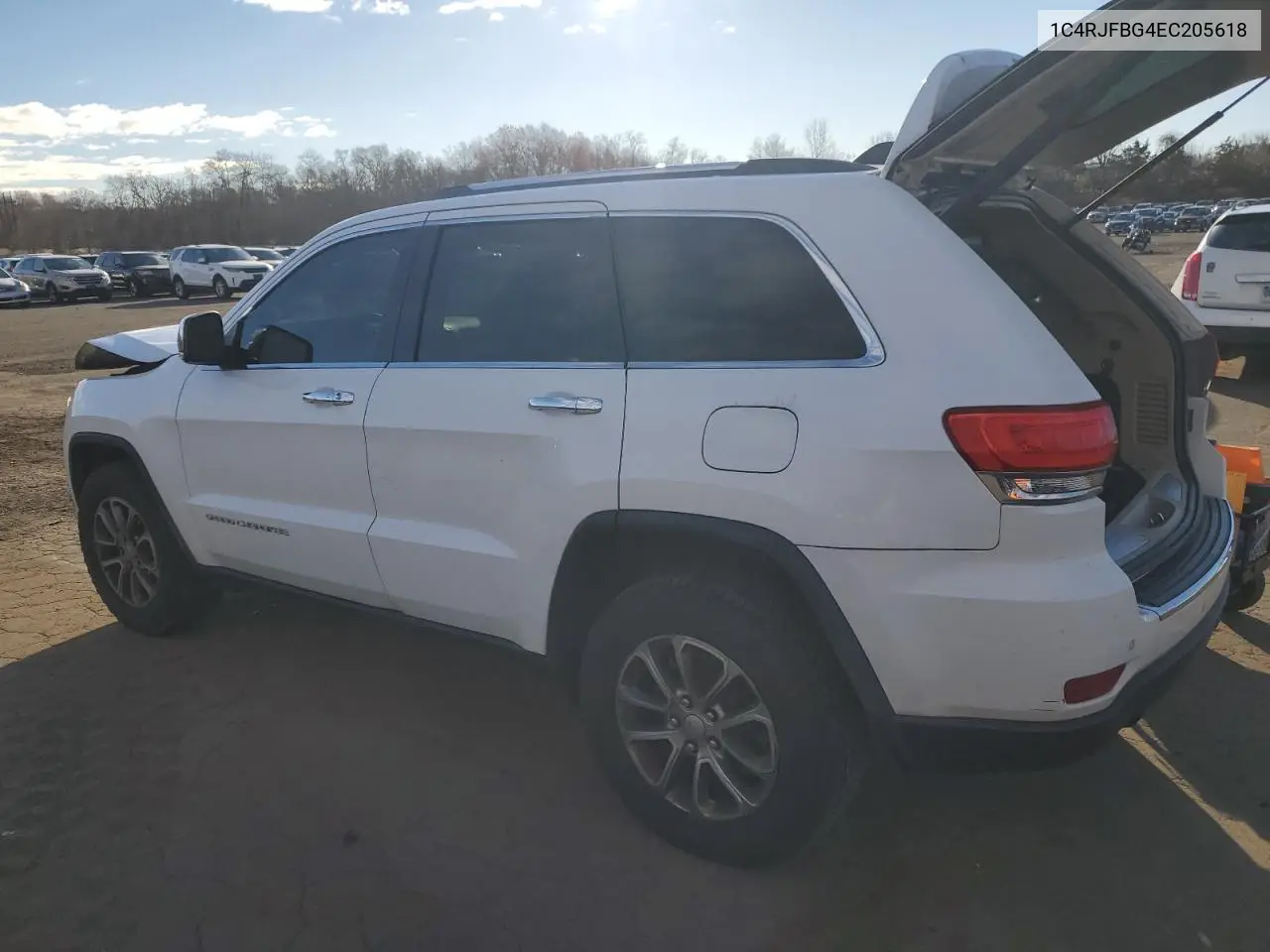 1C4RJFBG4EC205618 2014 Jeep Grand Cherokee Limited