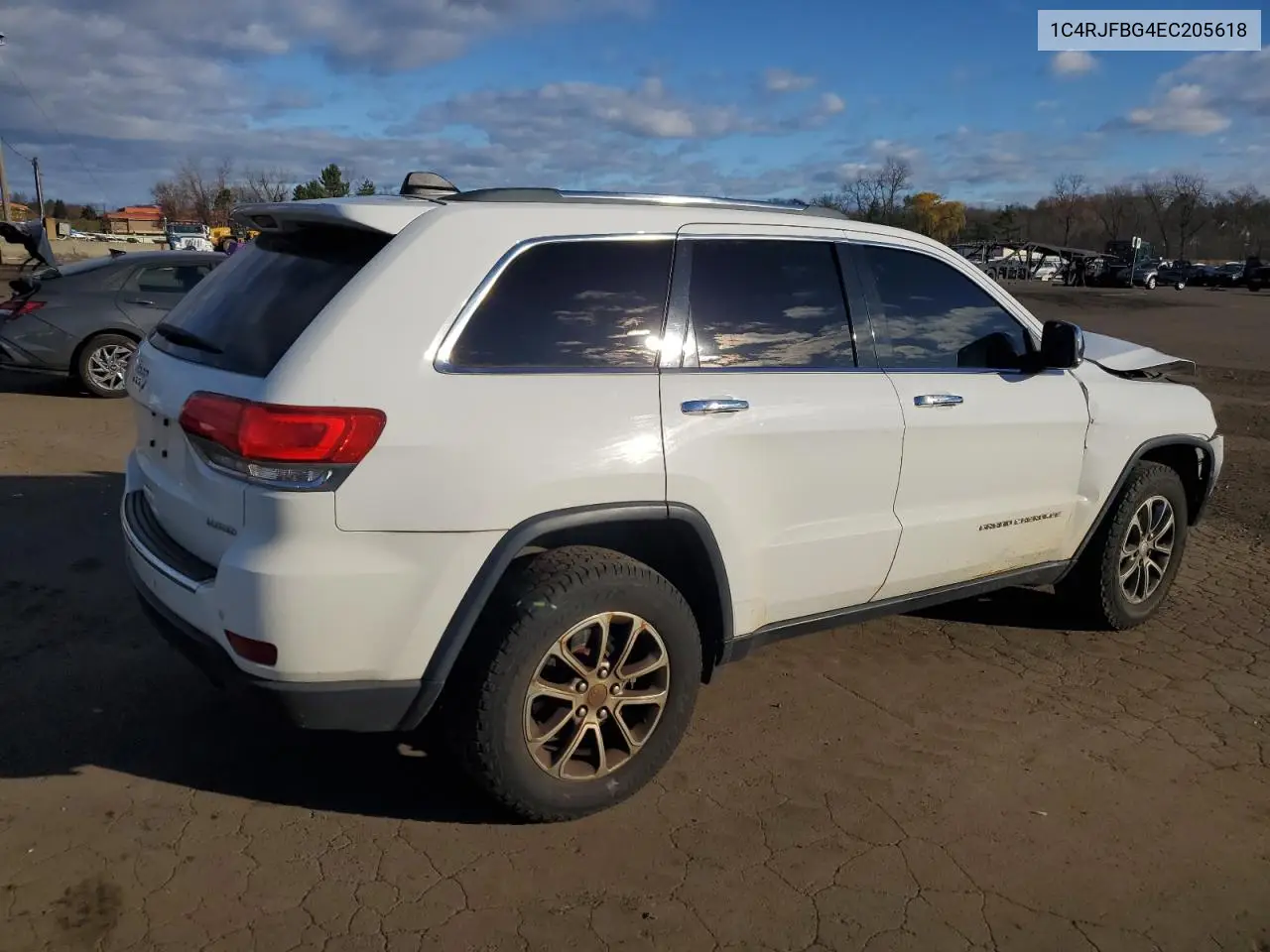 1C4RJFBG4EC205618 2014 Jeep Grand Cherokee Limited