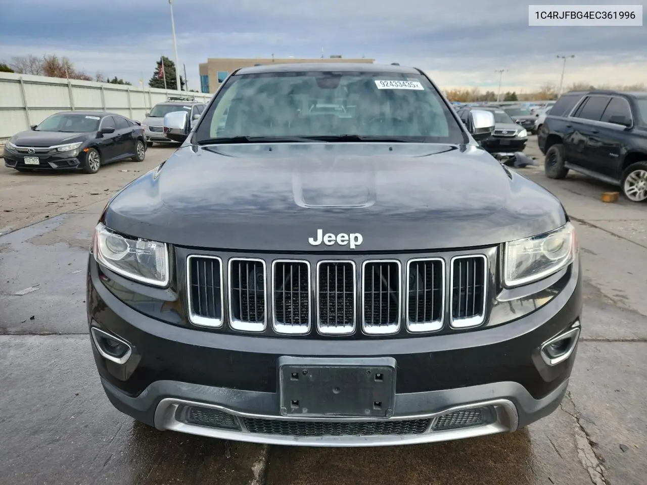 1C4RJFBG4EC361996 2014 Jeep Grand Cherokee Limited