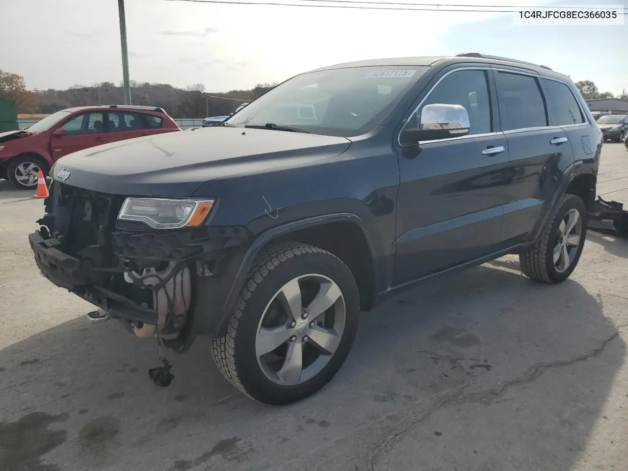 1C4RJFCG8EC366035 2014 Jeep Grand Cherokee Overland