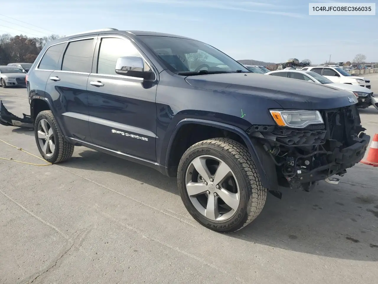 1C4RJFCG8EC366035 2014 Jeep Grand Cherokee Overland