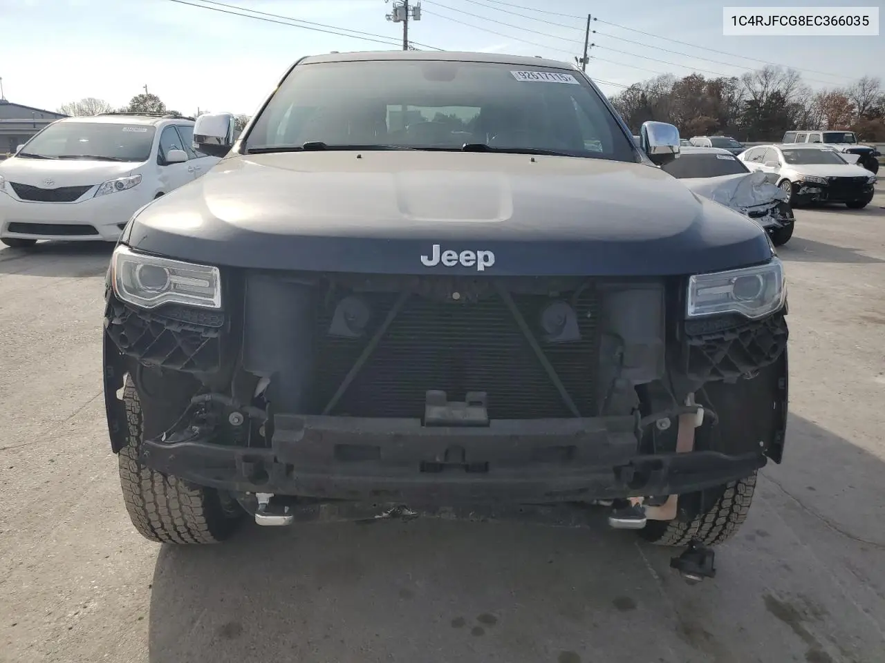 1C4RJFCG8EC366035 2014 Jeep Grand Cherokee Overland