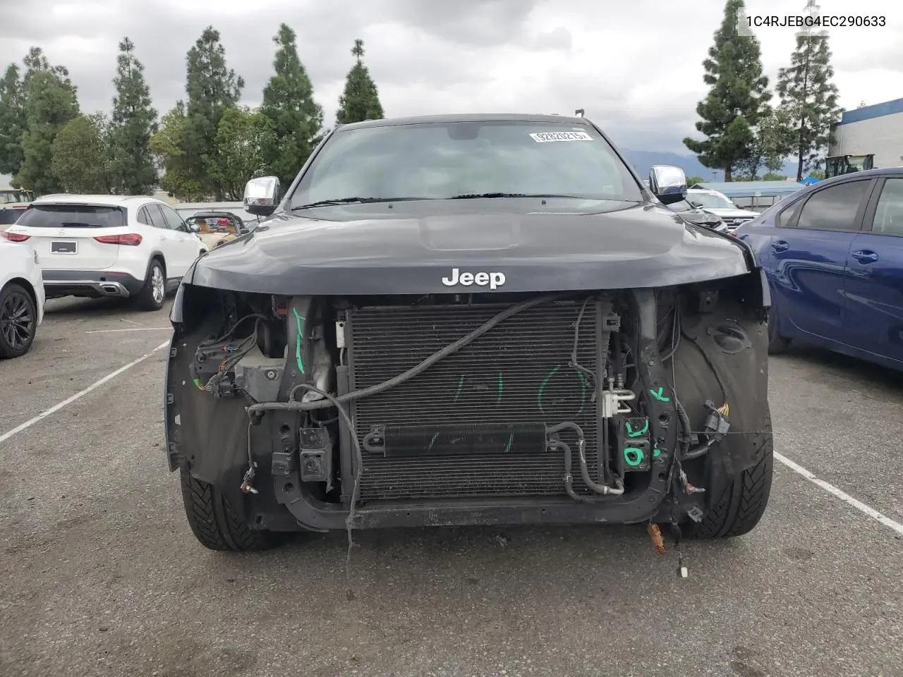 1C4RJEBG4EC290633 2014 Jeep Grand Cherokee Limited