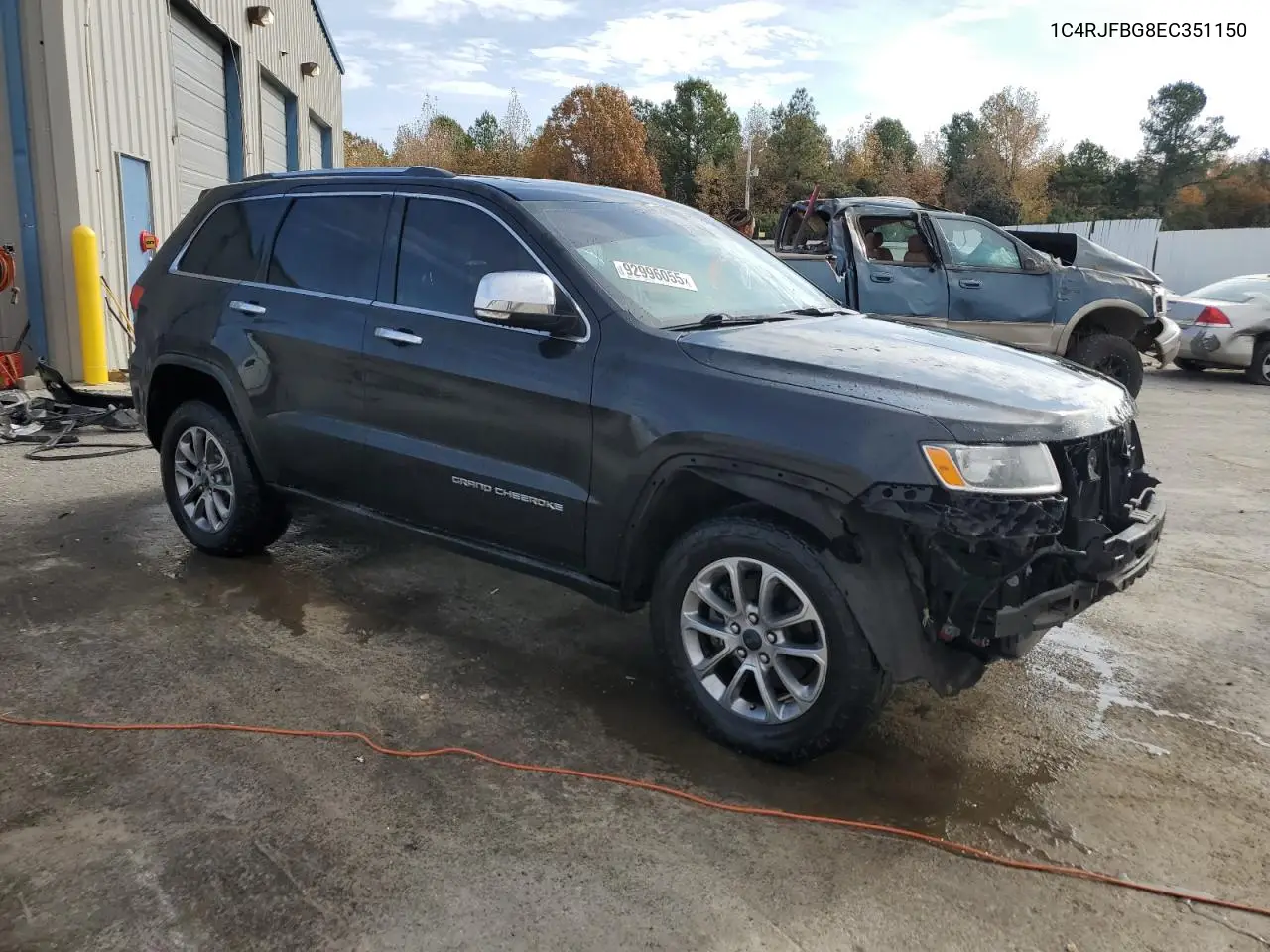 1C4RJFBG8EC351150 2014 Jeep Grand Cherokee Limited