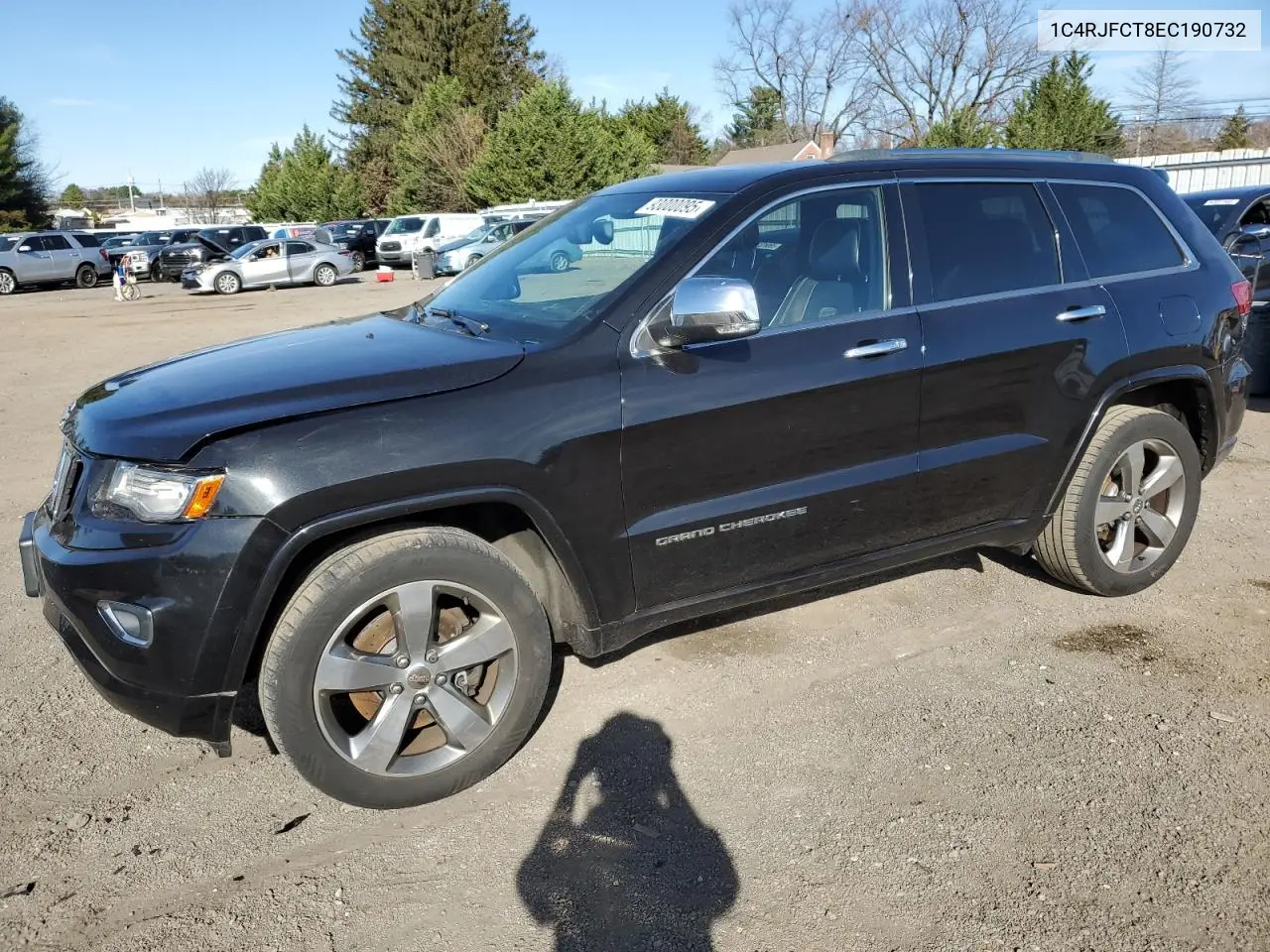 1C4RJFCT8EC190732 2014 Jeep Grand Cherokee Overland