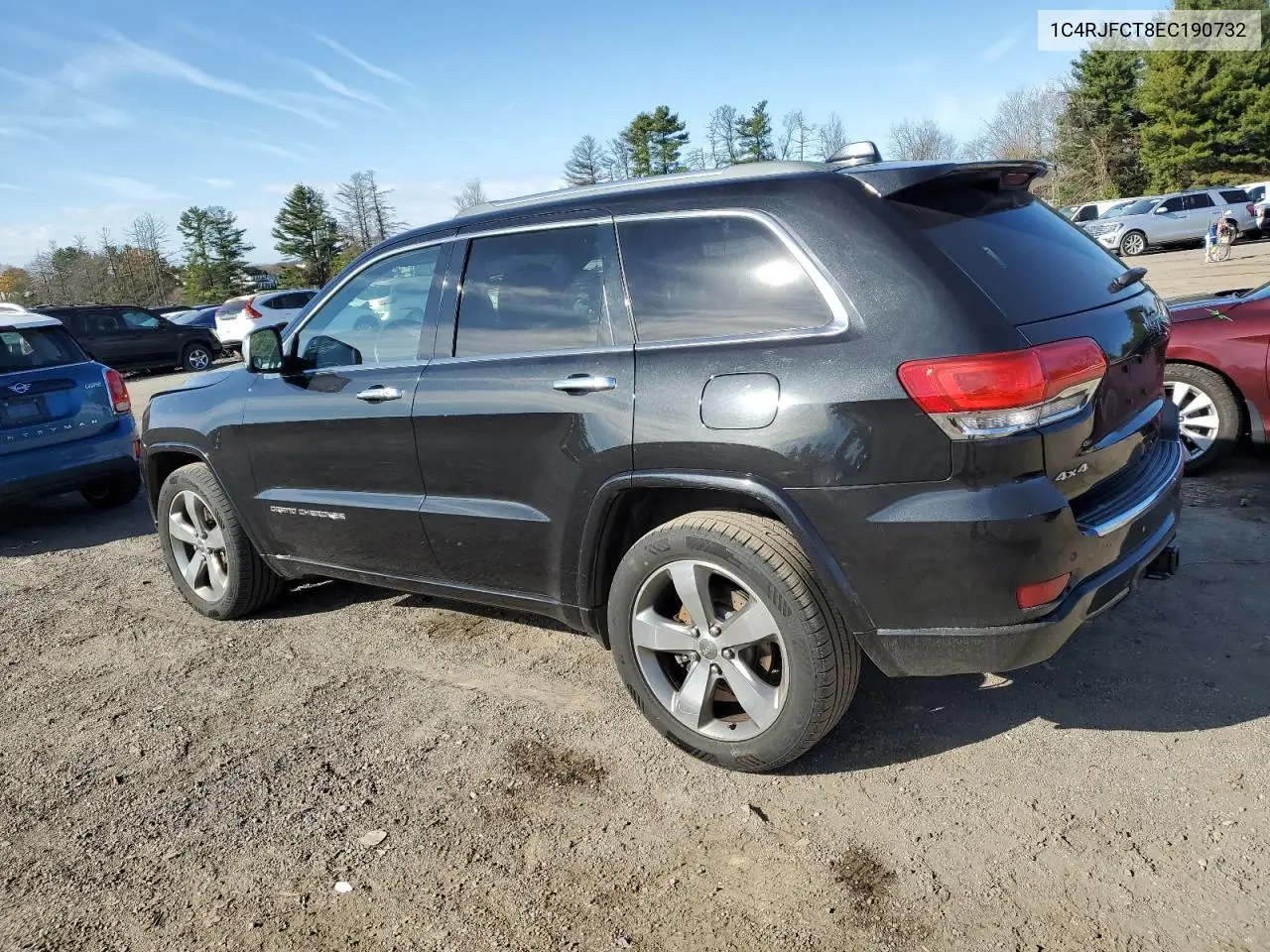 1C4RJFCT8EC190732 2014 Jeep Grand Cherokee Overland