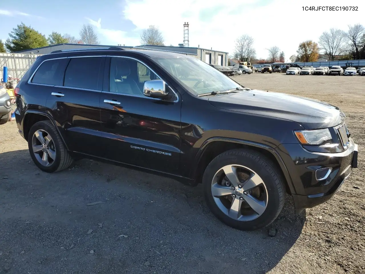 1C4RJFCT8EC190732 2014 Jeep Grand Cherokee Overland