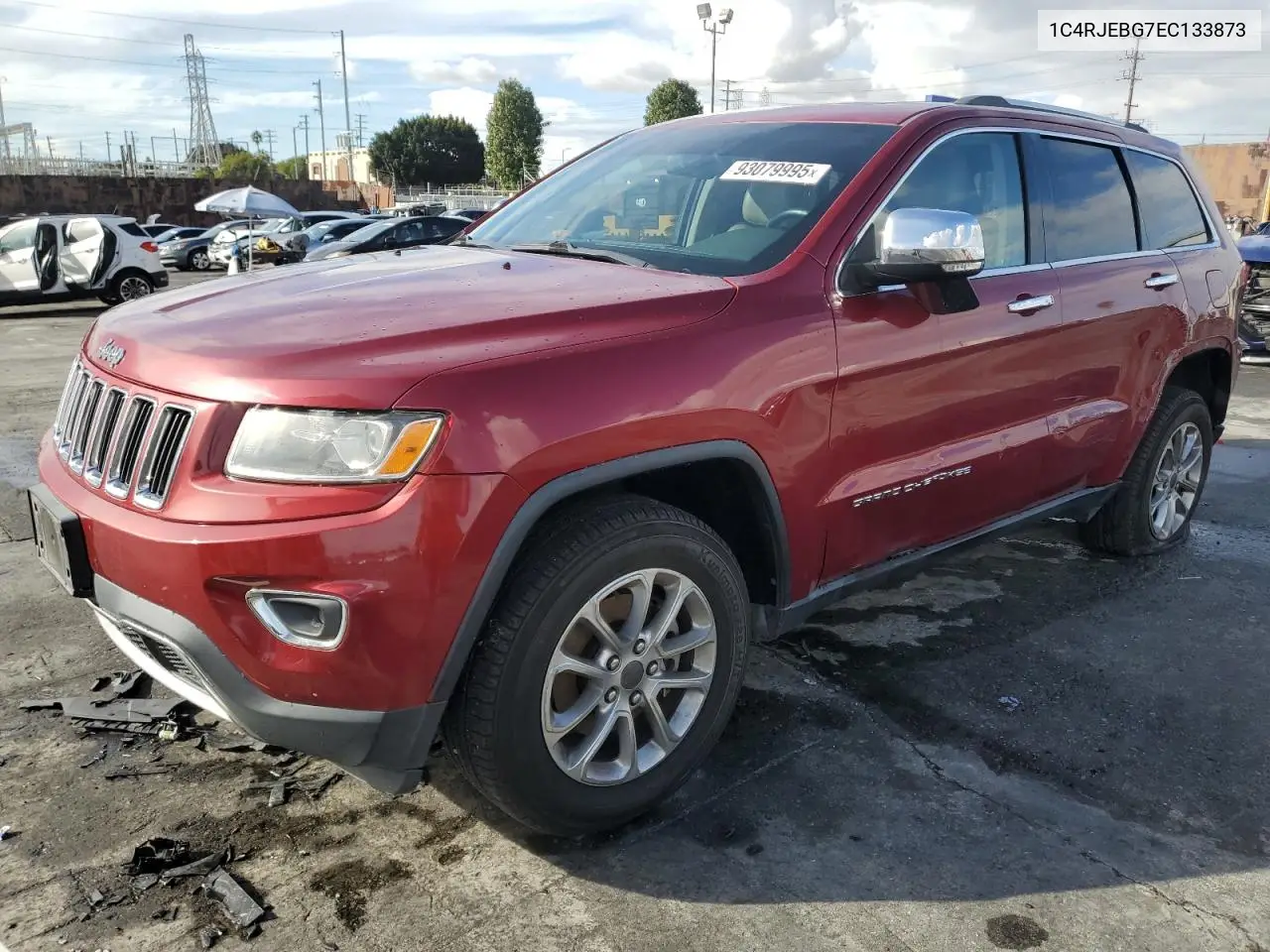1C4RJEBG7EC133873 2014 Jeep Grand Cherokee Limited