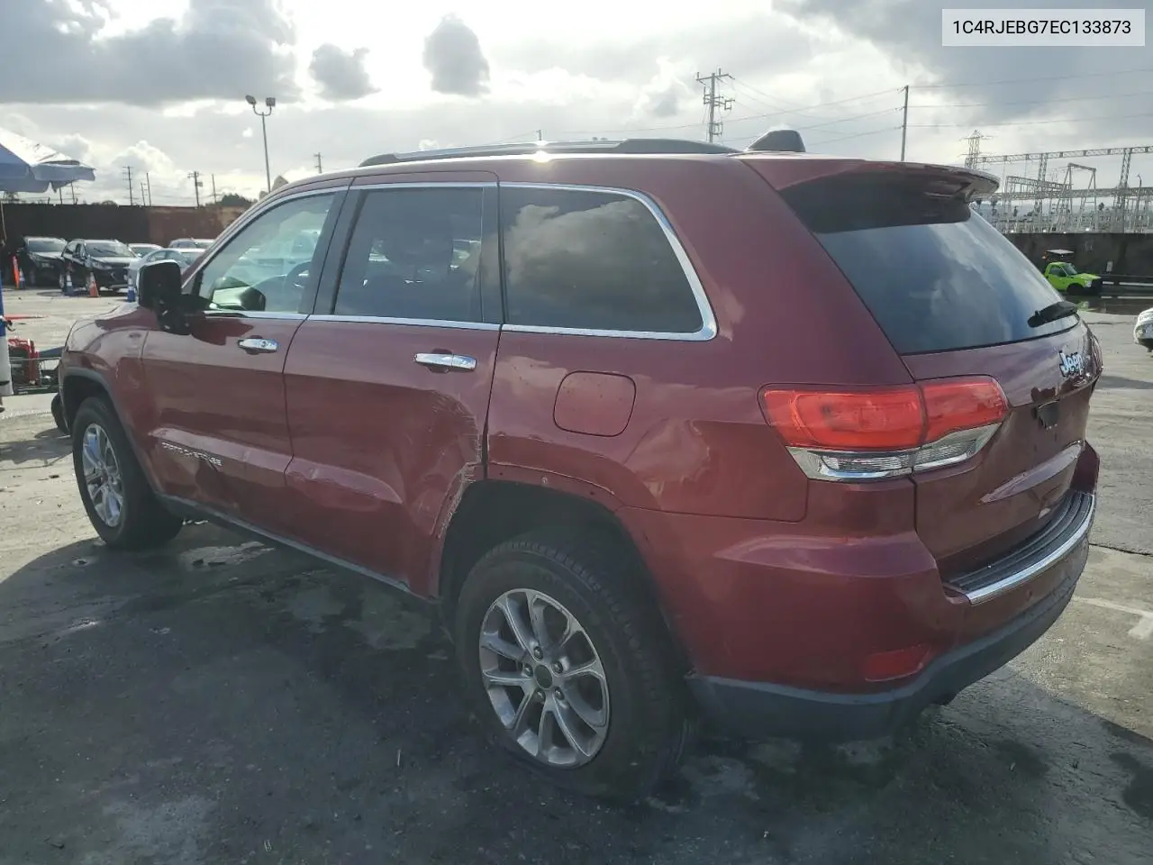 1C4RJEBG7EC133873 2014 Jeep Grand Cherokee Limited