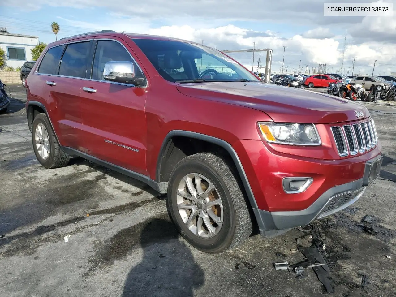 1C4RJEBG7EC133873 2014 Jeep Grand Cherokee Limited
