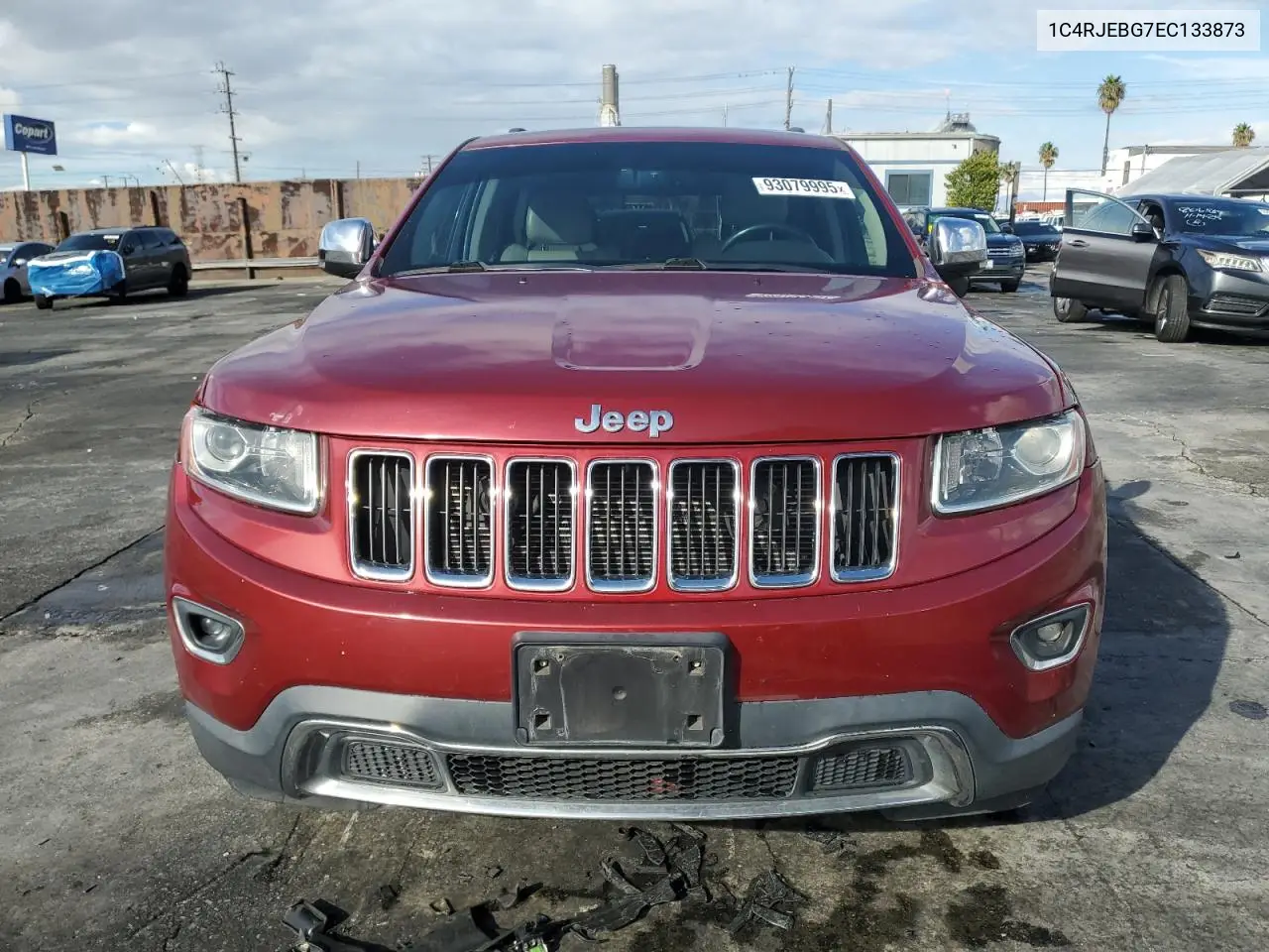 1C4RJEBG7EC133873 2014 Jeep Grand Cherokee Limited