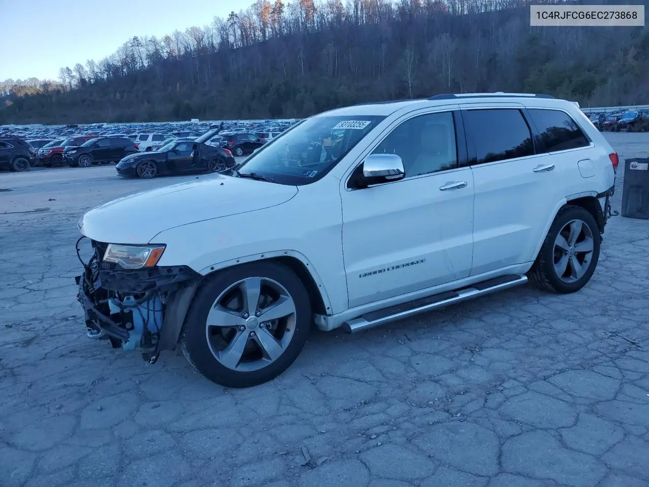 1C4RJFCG6EC273868 2014 Jeep Grand Cherokee Overland