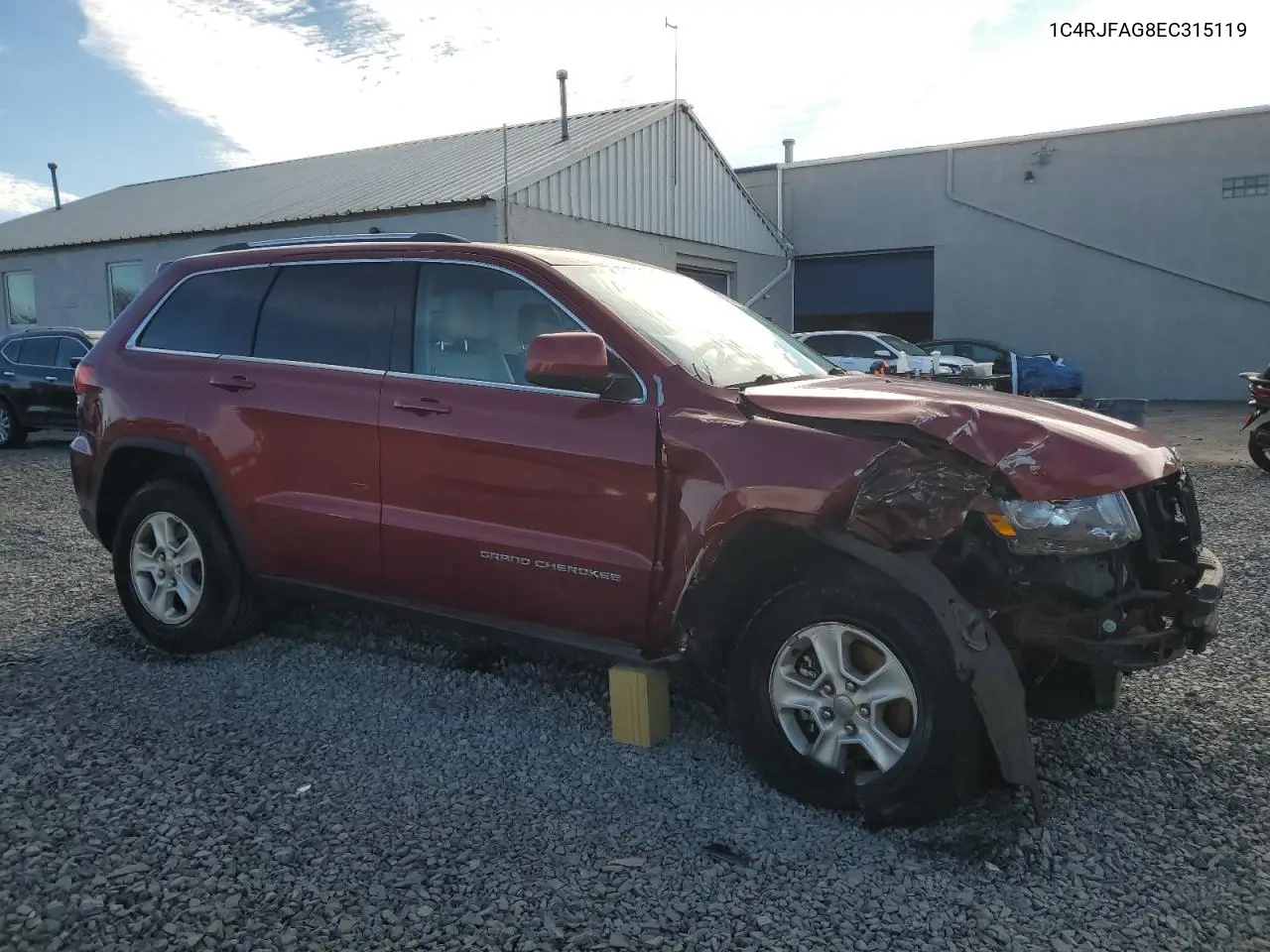 1C4RJFAG8EC315119 2014 Jeep Grand Cherokee Laredo