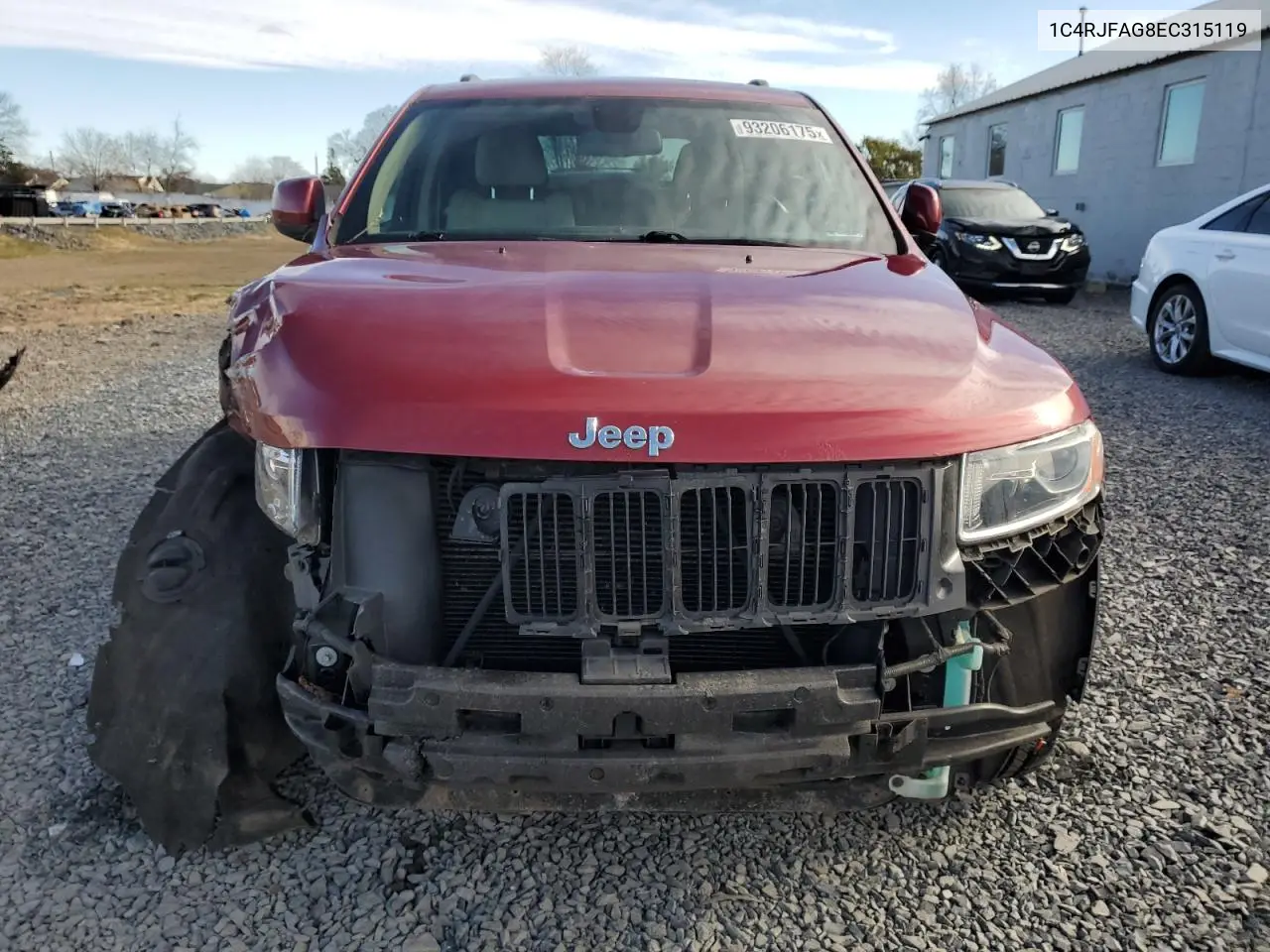 1C4RJFAG8EC315119 2014 Jeep Grand Cherokee Laredo