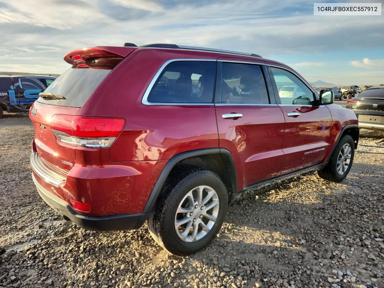 1C4RJFBGXEC557912 2014 Jeep Grand Cherokee Limited