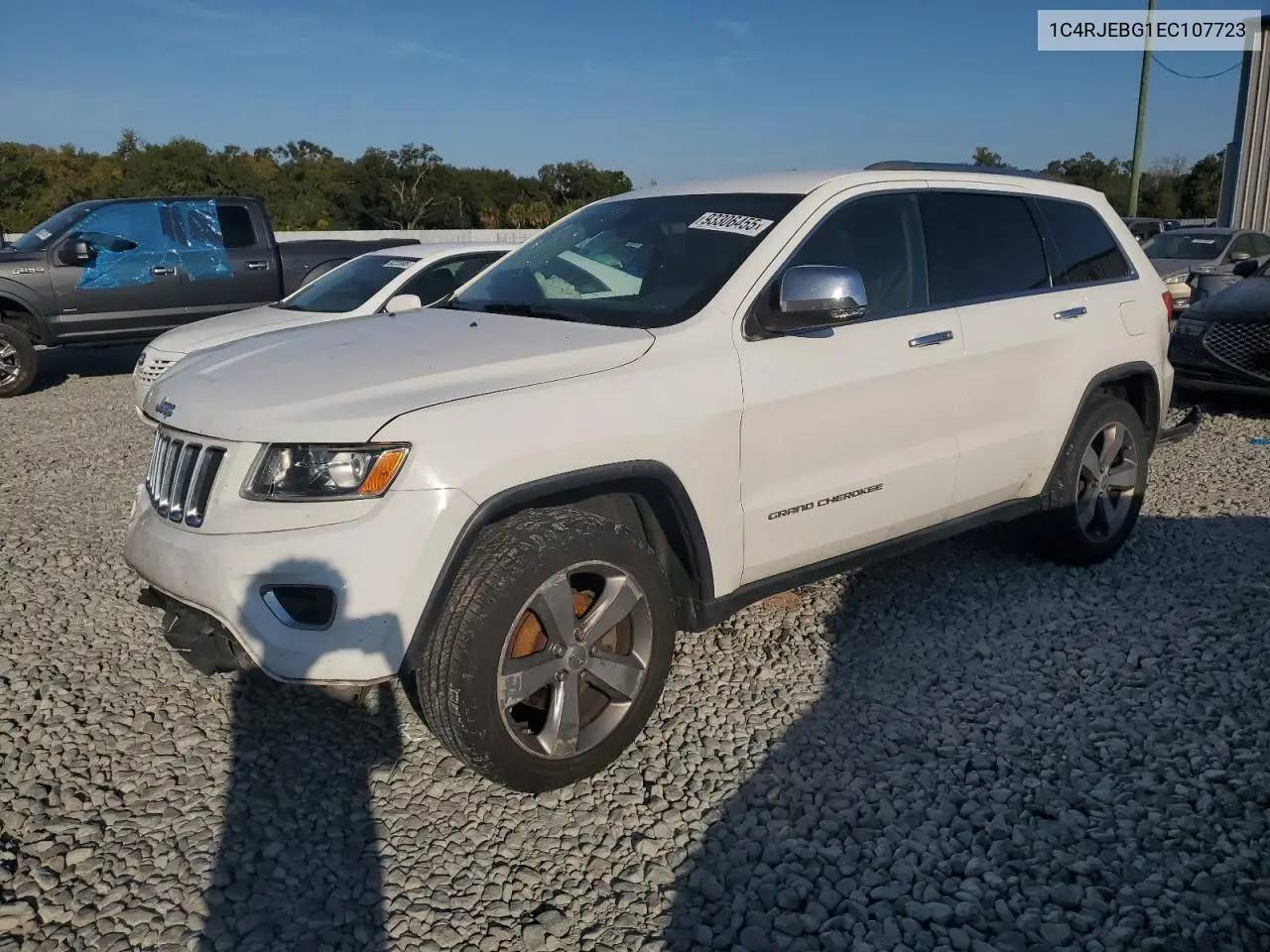 1C4RJEBG1EC107723 2014 Jeep Grand Cherokee Limited