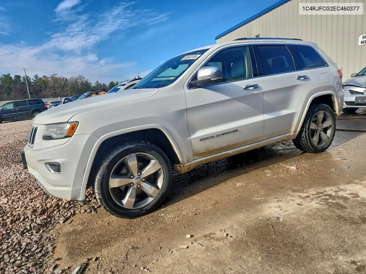 1C4RJFCG2EC460377 2014 Jeep Grand Cherokee Overland