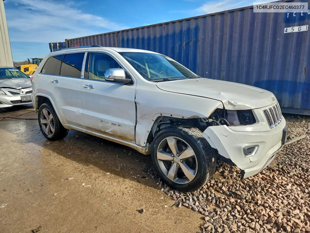 1C4RJFCG2EC460377 2014 Jeep Grand Cherokee Overland