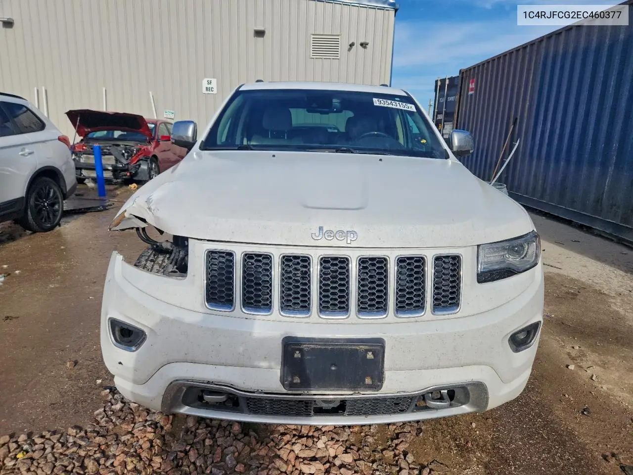 1C4RJFCG2EC460377 2014 Jeep Grand Cherokee Overland
