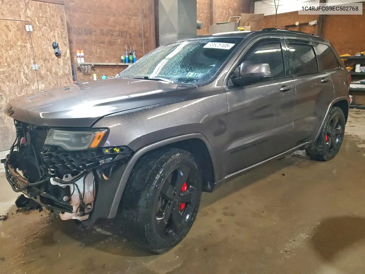 1C4RJFCG9EC502768 2014 Jeep Grand Cherokee Overland