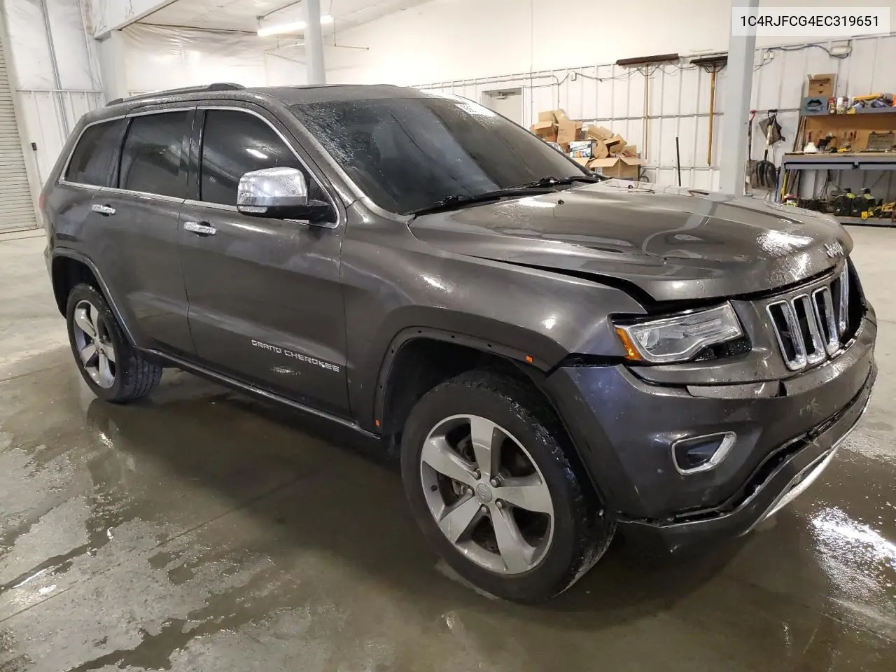1C4RJFCG4EC319651 2014 Jeep Grand Cherokee Overland