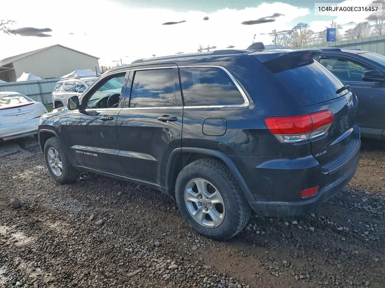 1C4RJFAG0EC316457 2014 Jeep Grand Cherokee Laredo