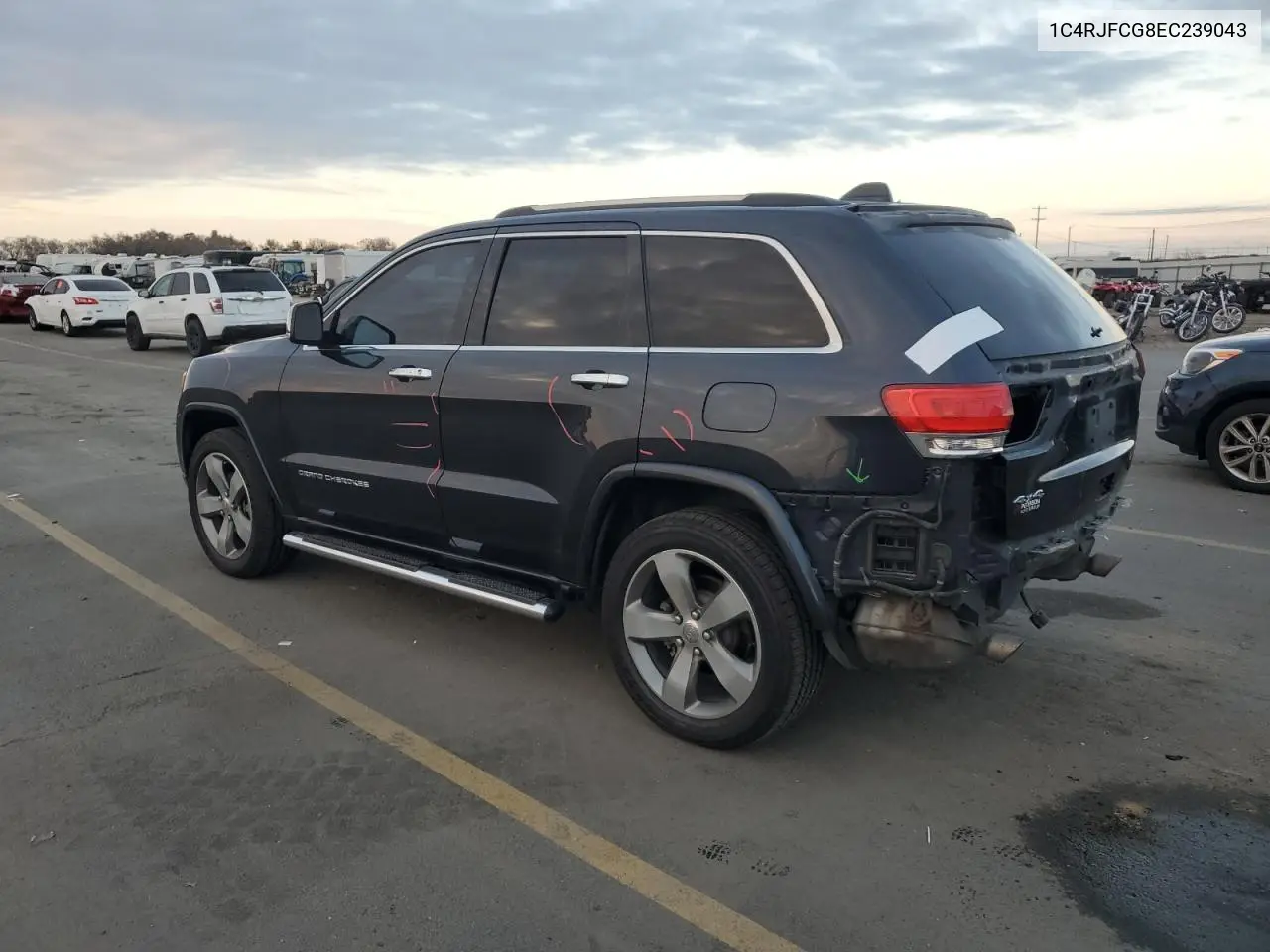 1C4RJFCG8EC239043 2014 Jeep Grand Cherokee Overland