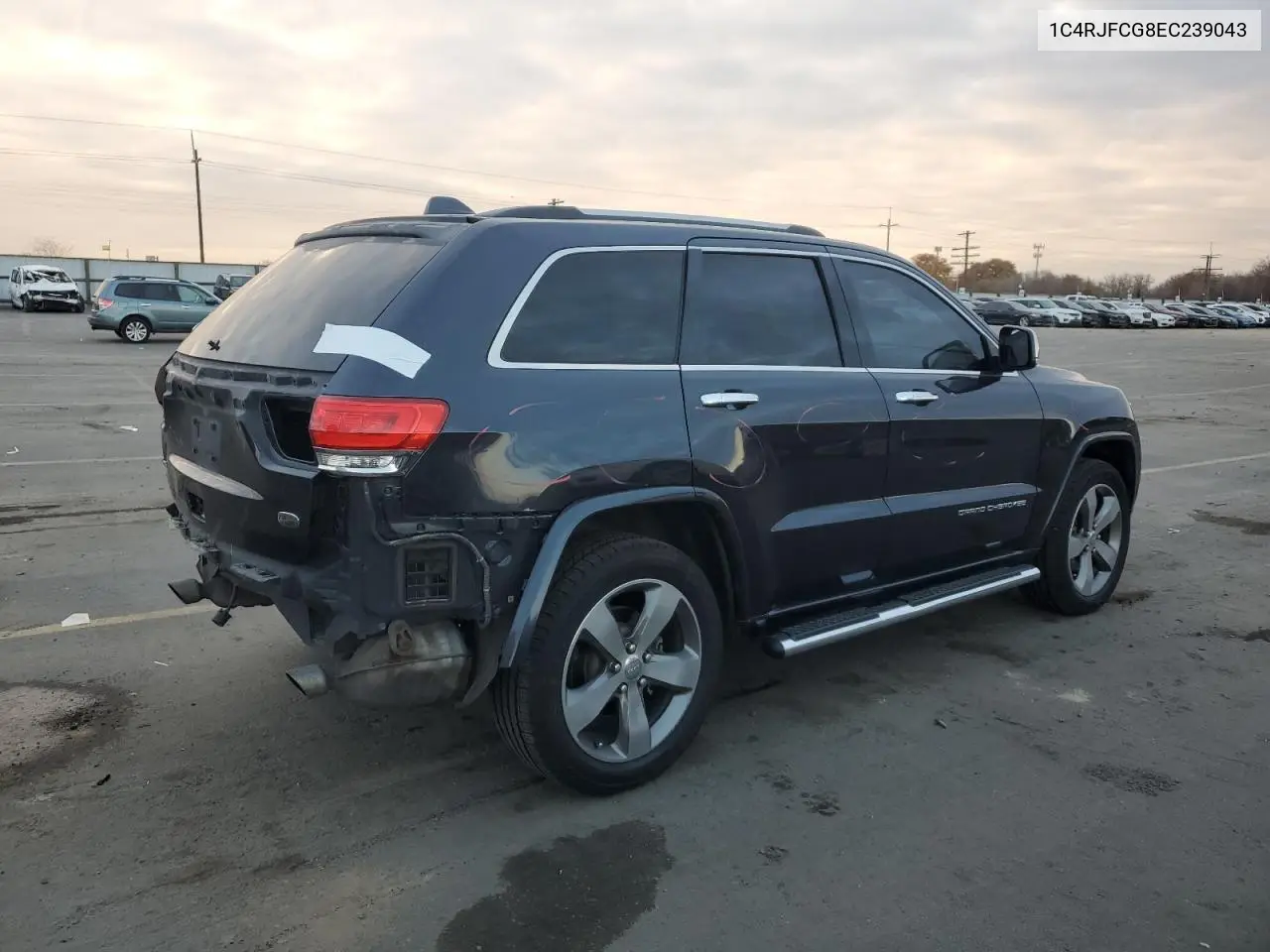 1C4RJFCG8EC239043 2014 Jeep Grand Cherokee Overland