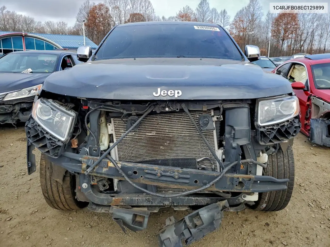 1C4RJFBG8EC129899 2014 Jeep Grand Cherokee Limited