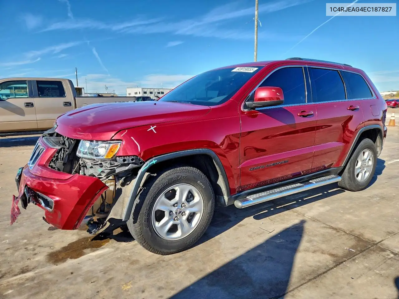 1C4RJEAG4EC187827 2014 Jeep Grand Cherokee Laredo