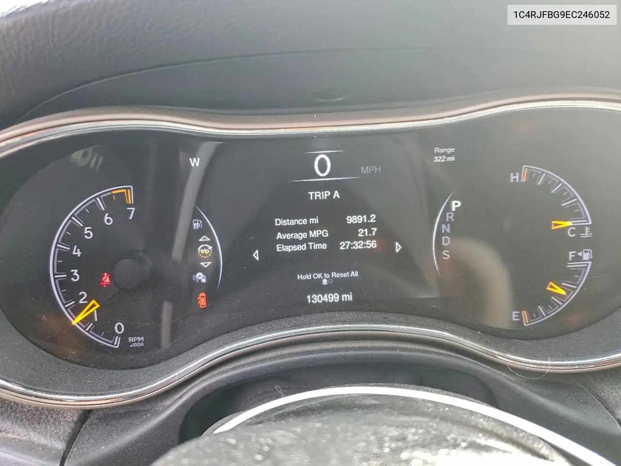 1C4RJFBG9EC246052 2014 Jeep Grand Cherokee Limited