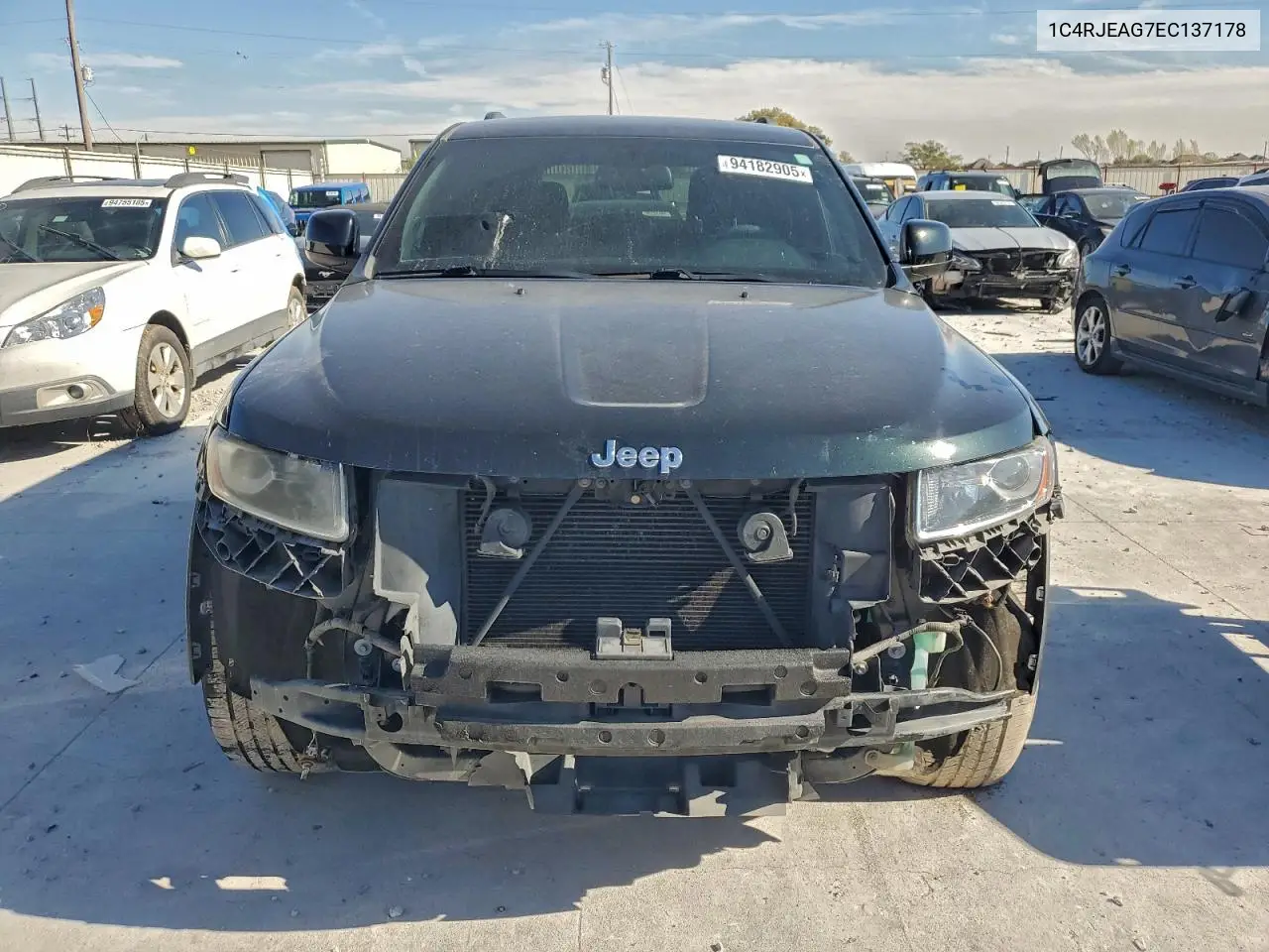 1C4RJEAG7EC137178 2014 Jeep Grand Cherokee Laredo