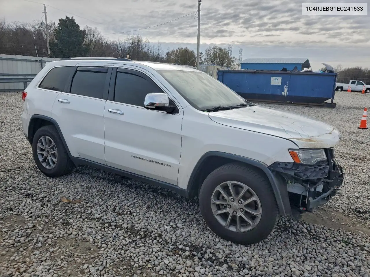 1C4RJEBG1EC241633 2014 Jeep Grand Cherokee Limited