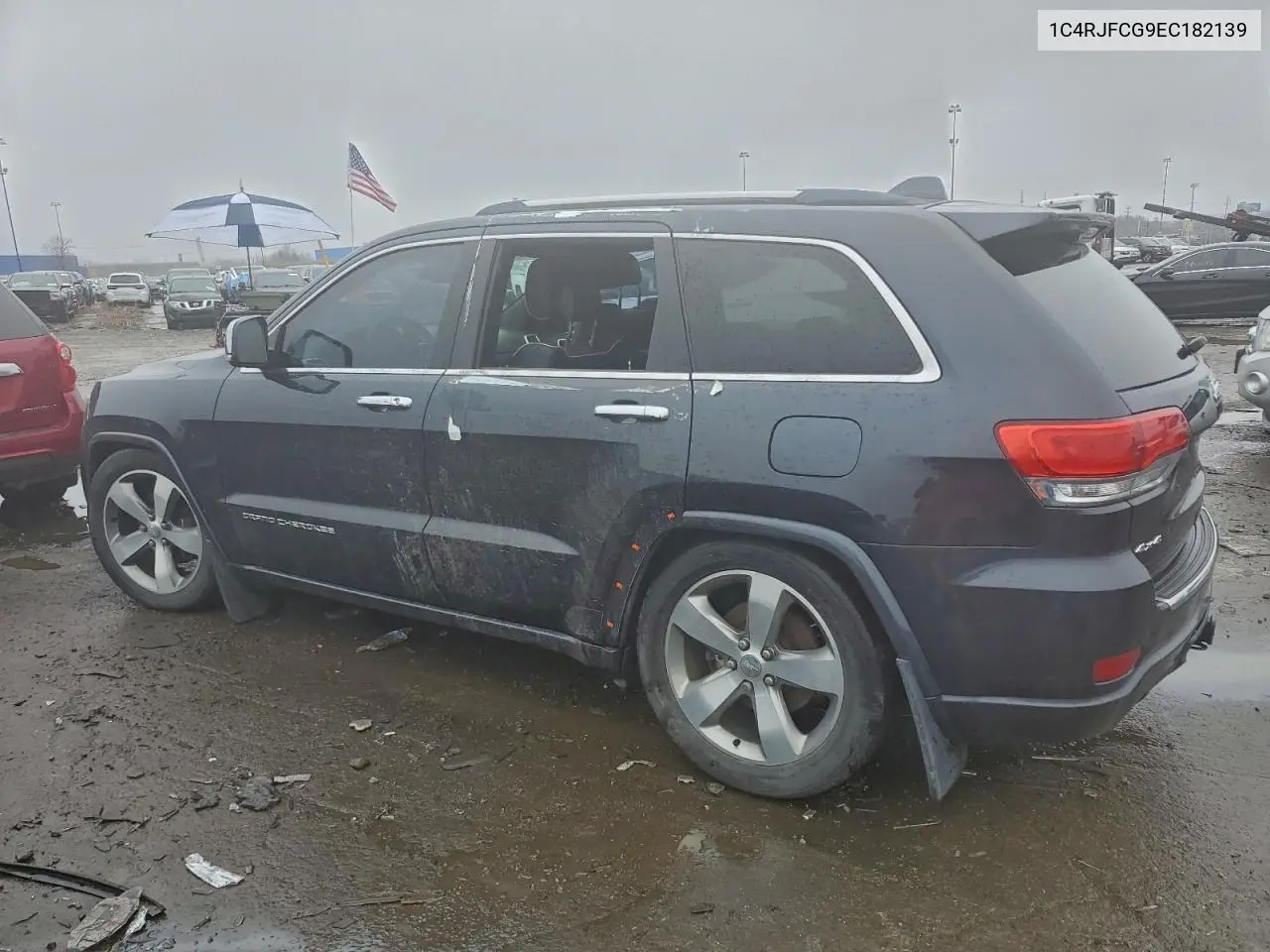 1C4RJFCG9EC182139 2014 Jeep Grand Cherokee Overland