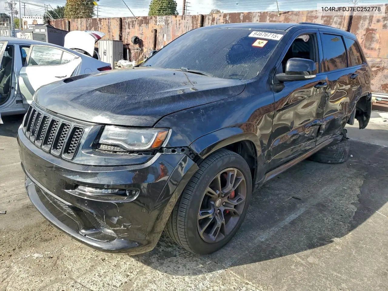 1C4RJFDJ7EC252778 2014 Jeep Grand Cherokee Srt-8