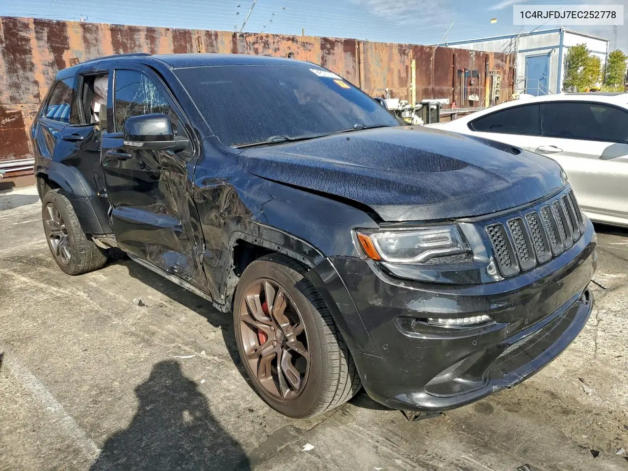 1C4RJFDJ7EC252778 2014 Jeep Grand Cherokee Srt-8