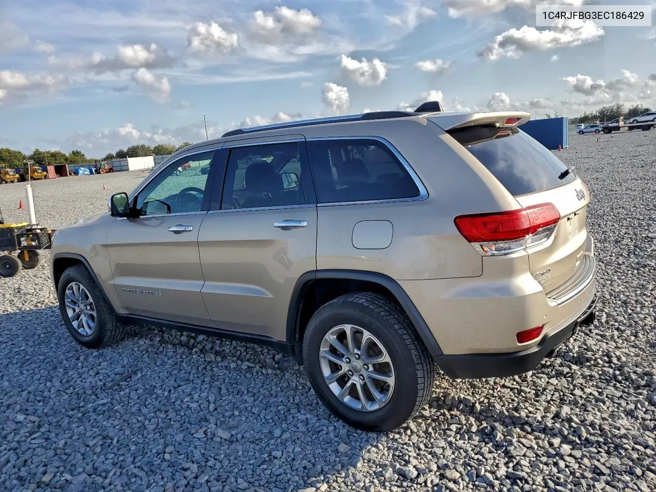 1C4RJFBG3EC186429 2014 Jeep Grand Cherokee Limited