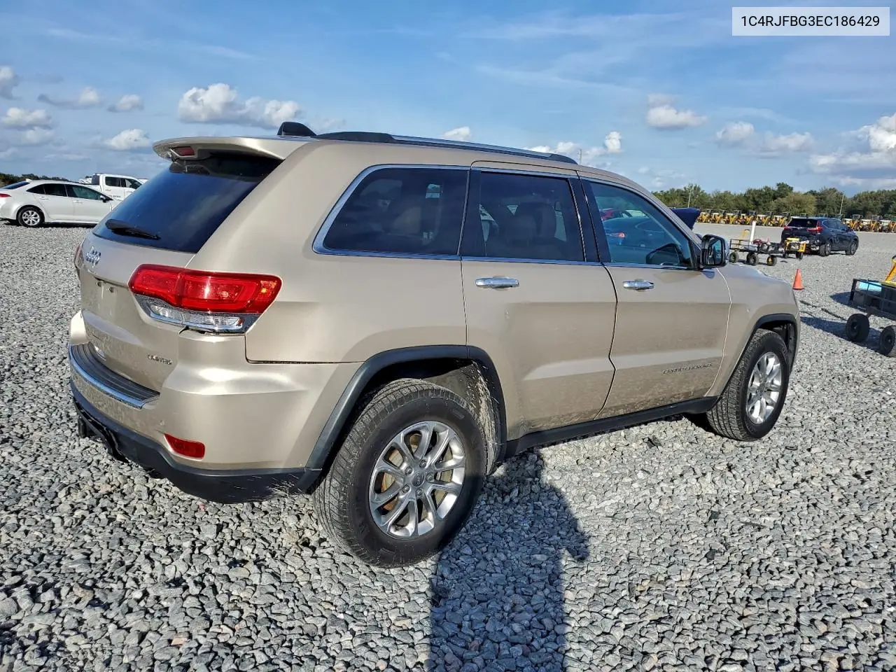 1C4RJFBG3EC186429 2014 Jeep Grand Cherokee Limited