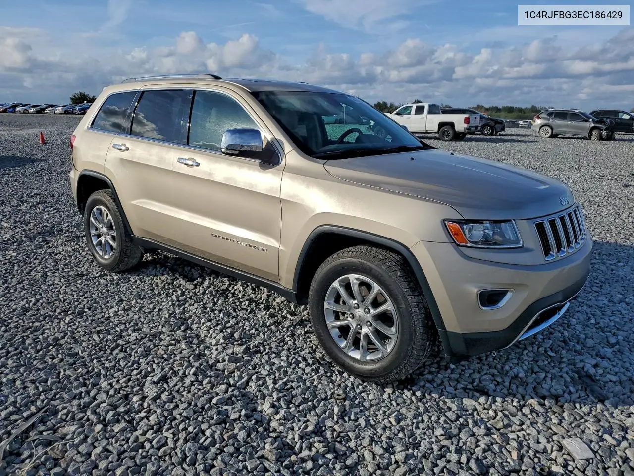 1C4RJFBG3EC186429 2014 Jeep Grand Cherokee Limited