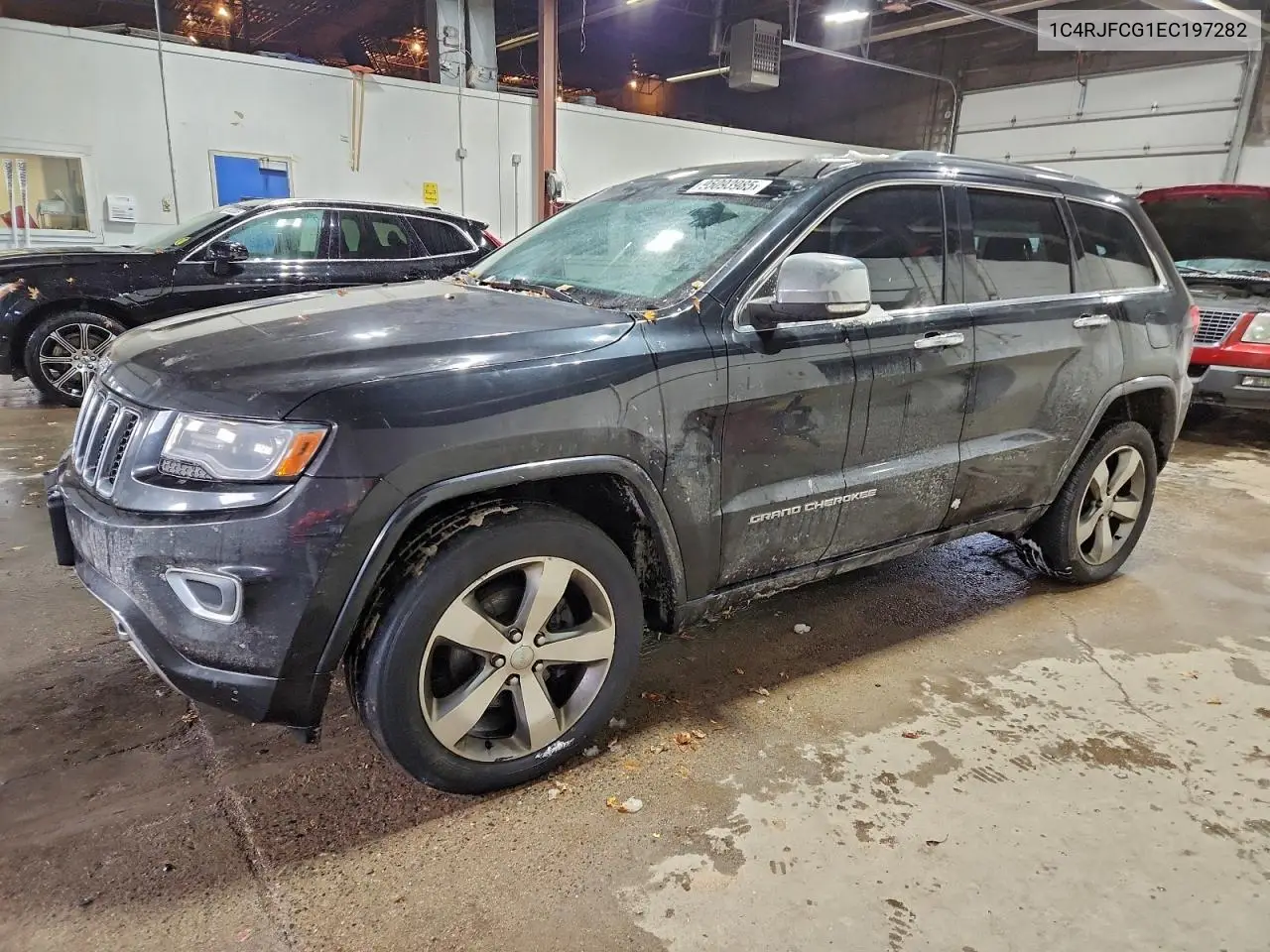 1C4RJFCG1EC197282 2014 Jeep Grand Cherokee Overland