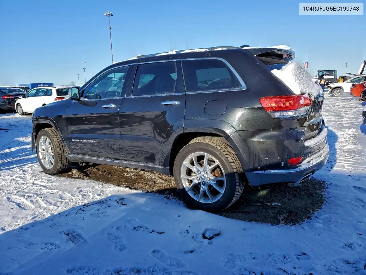 1C4RJFJG5EC190743 2014 Jeep Grand Cherokee Summit