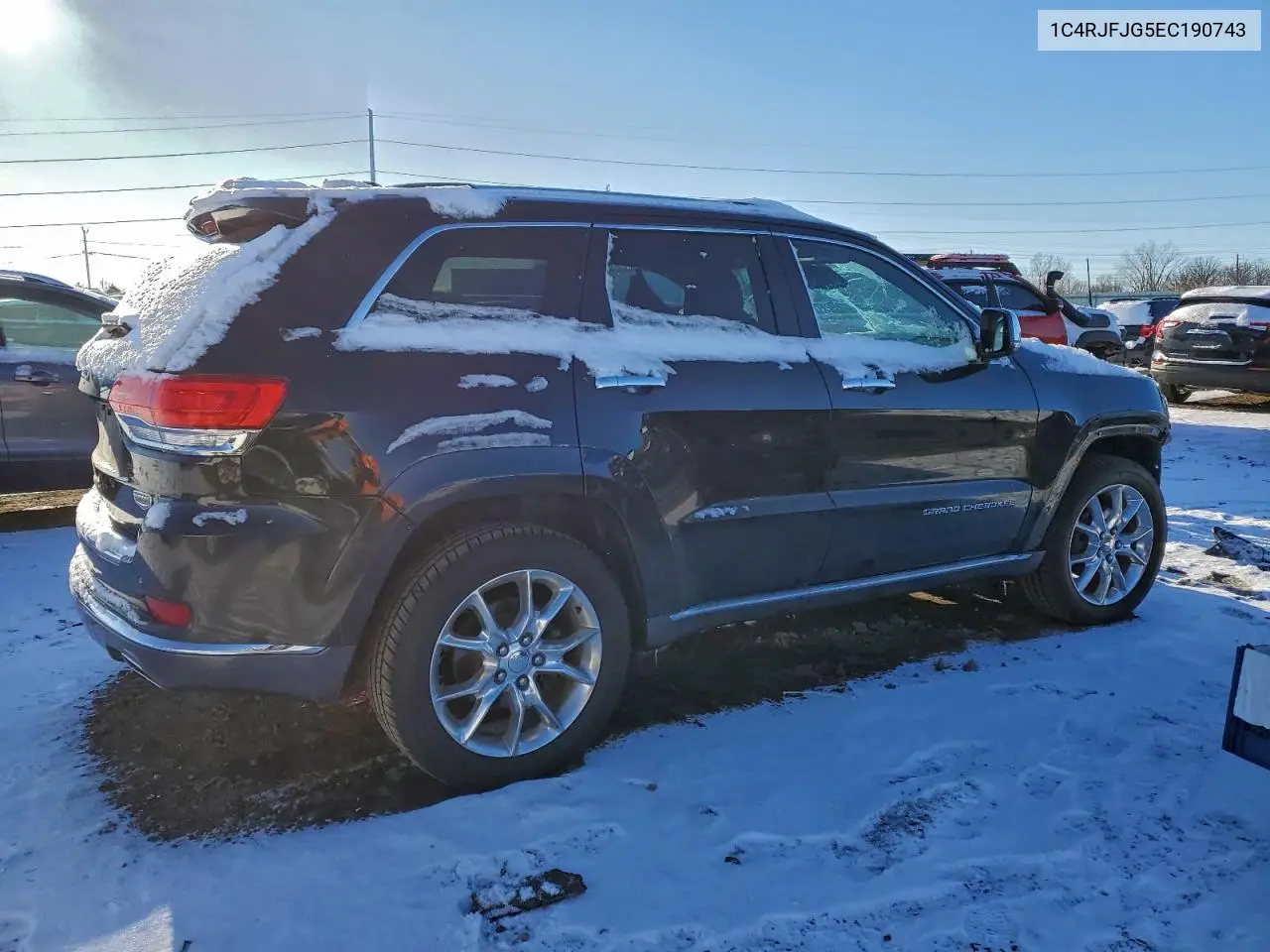 1C4RJFJG5EC190743 2014 Jeep Grand Cherokee Summit