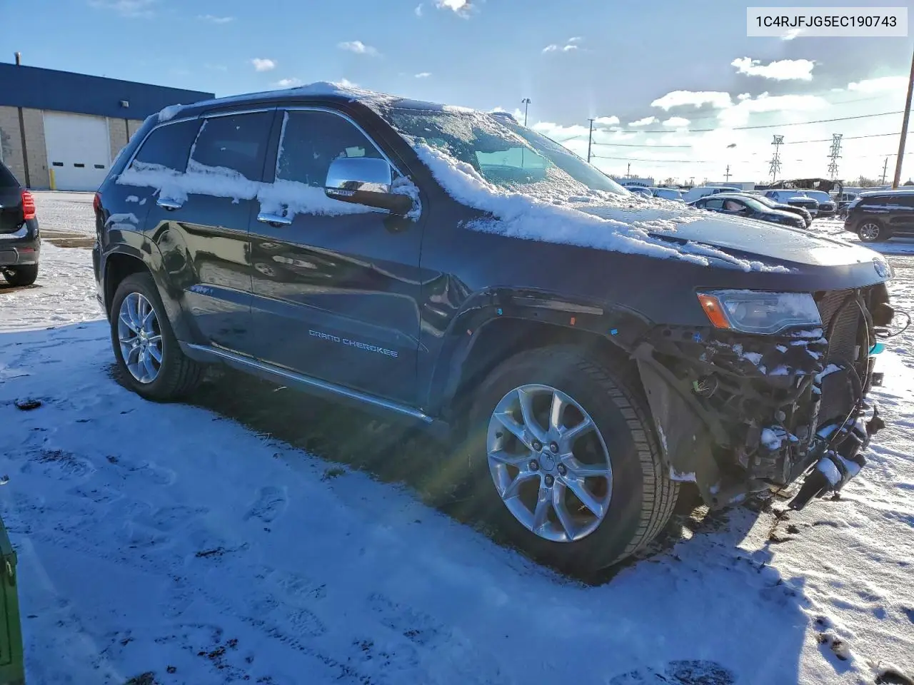 1C4RJFJG5EC190743 2014 Jeep Grand Cherokee Summit