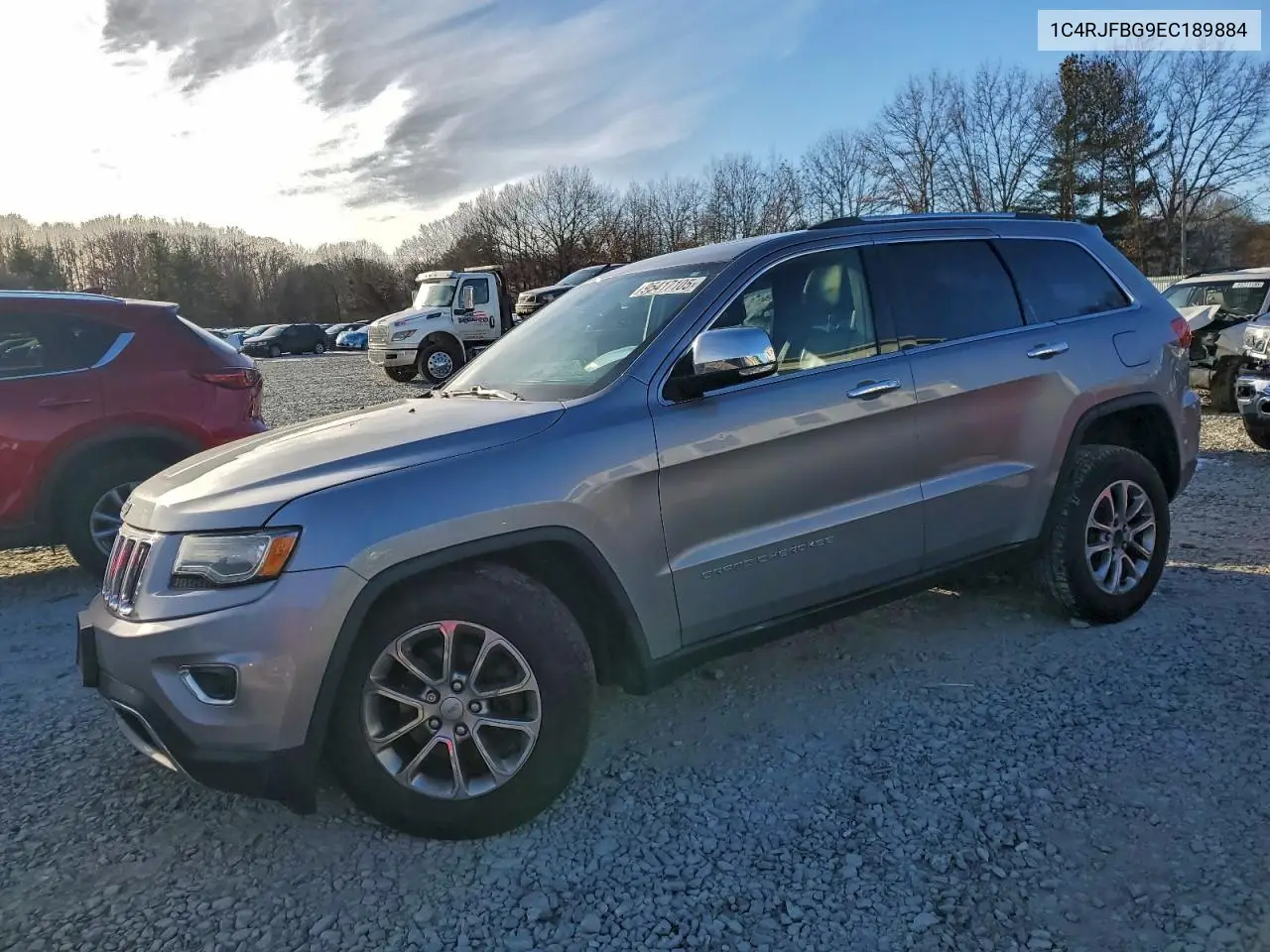 1C4RJFBG9EC189884 2014 Jeep Grand Cherokee Limited