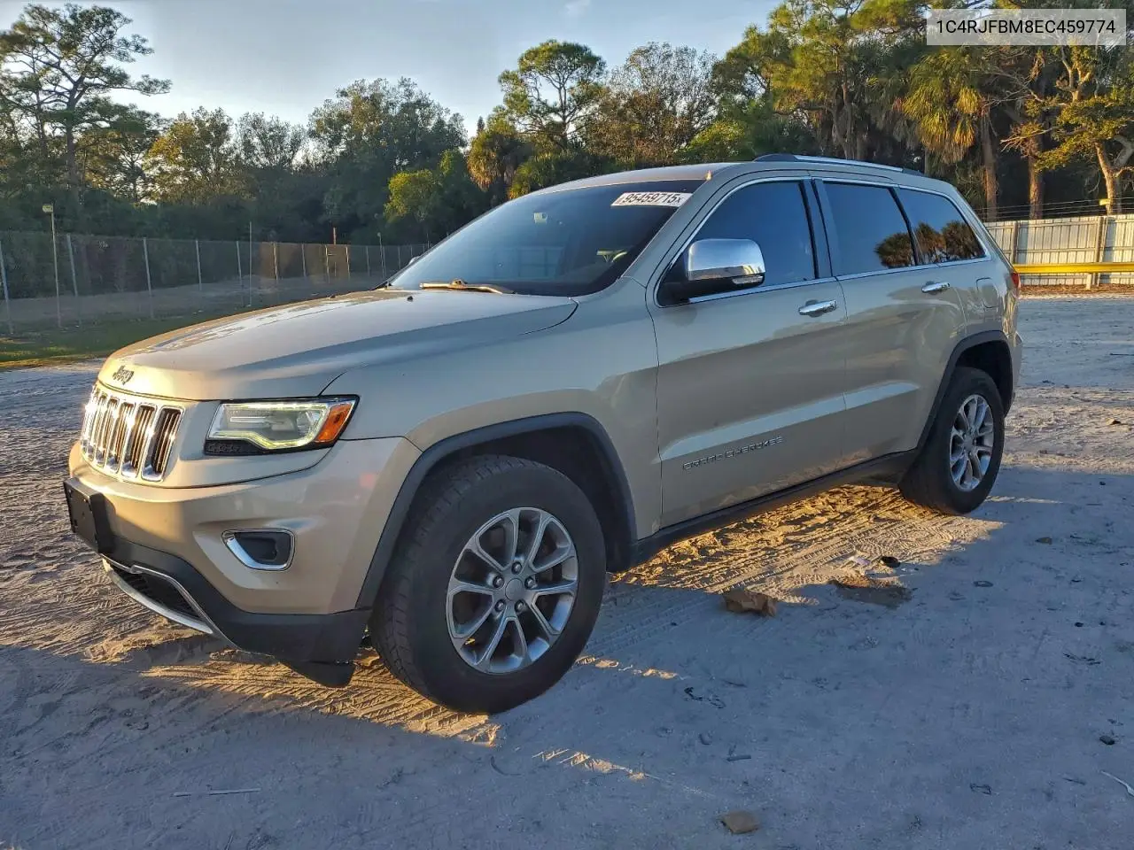 1C4RJFBM8EC459774 2014 Jeep Grand Cherokee Limited