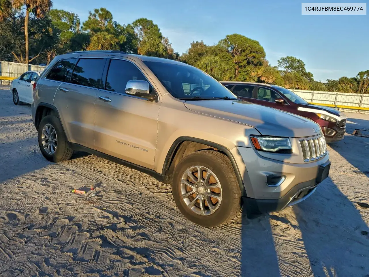 1C4RJFBM8EC459774 2014 Jeep Grand Cherokee Limited