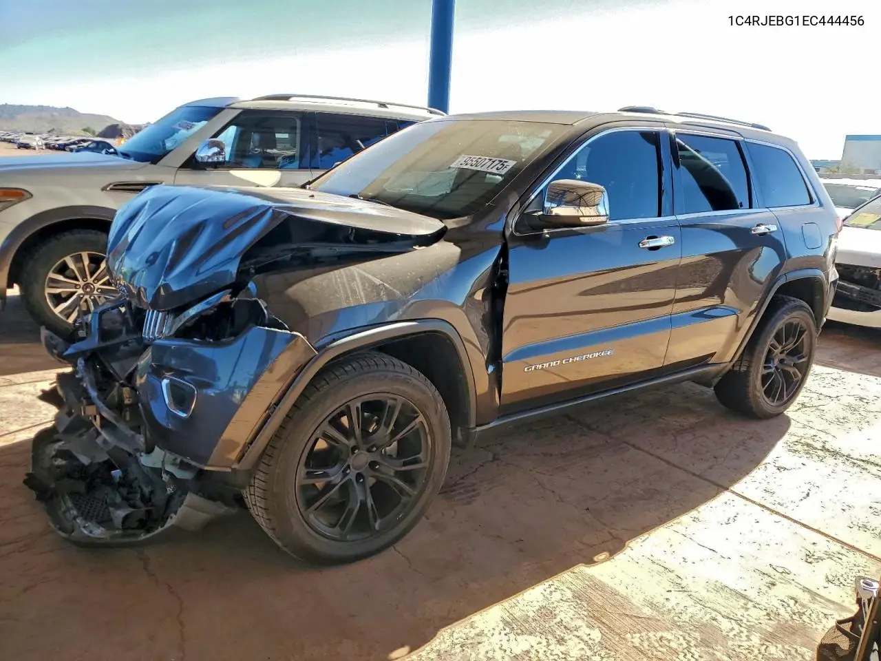 1C4RJEBG1EC444456 2014 Jeep Grand Cherokee Limited