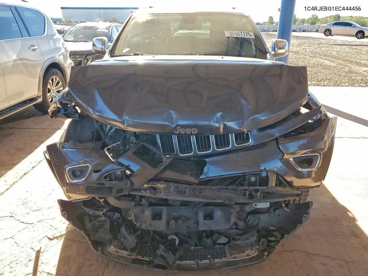 1C4RJEBG1EC444456 2014 Jeep Grand Cherokee Limited