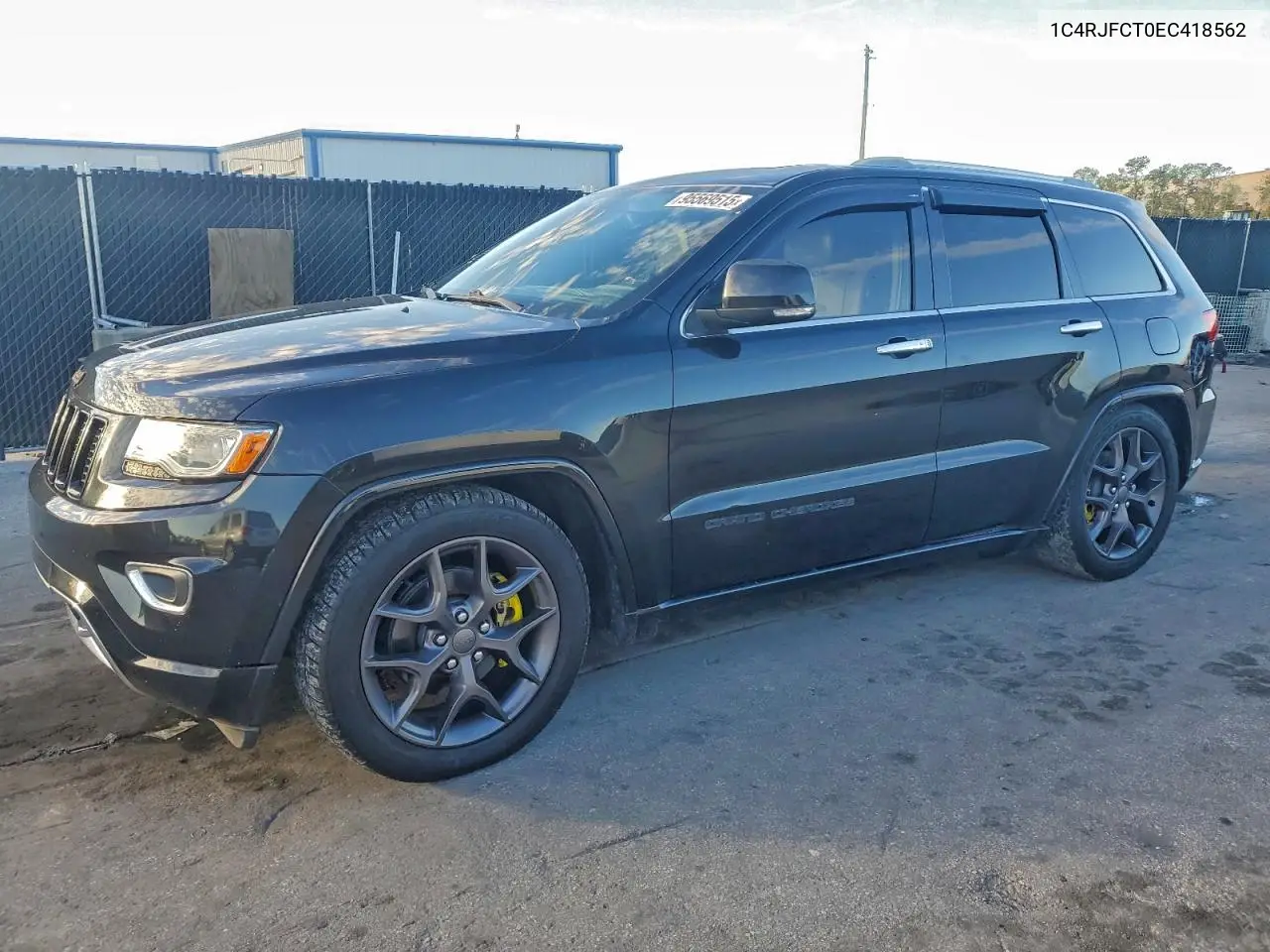1C4RJFCT0EC418562 2014 Jeep Grand Cherokee Overland